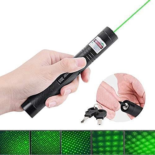 Laser Light Powerful  Rechargeable  Laser Pointer Pen for Kids to Play Multicolor