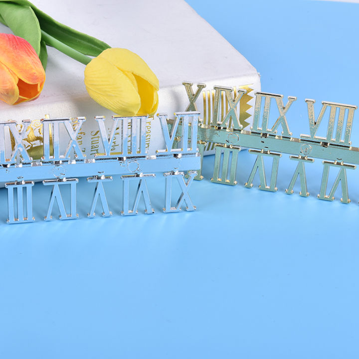 Stick%20on%20clock%20numbers%20roman%20numerals%202.3cm%20art%20craft%20dial%20sticking%20gold%201%20set%20JINGHONG%20-%20Image%203