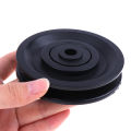 90mm Diameter Nylon Bearing Pulley Wheel Cable Gym Fitness Equipment Part Moyao. 