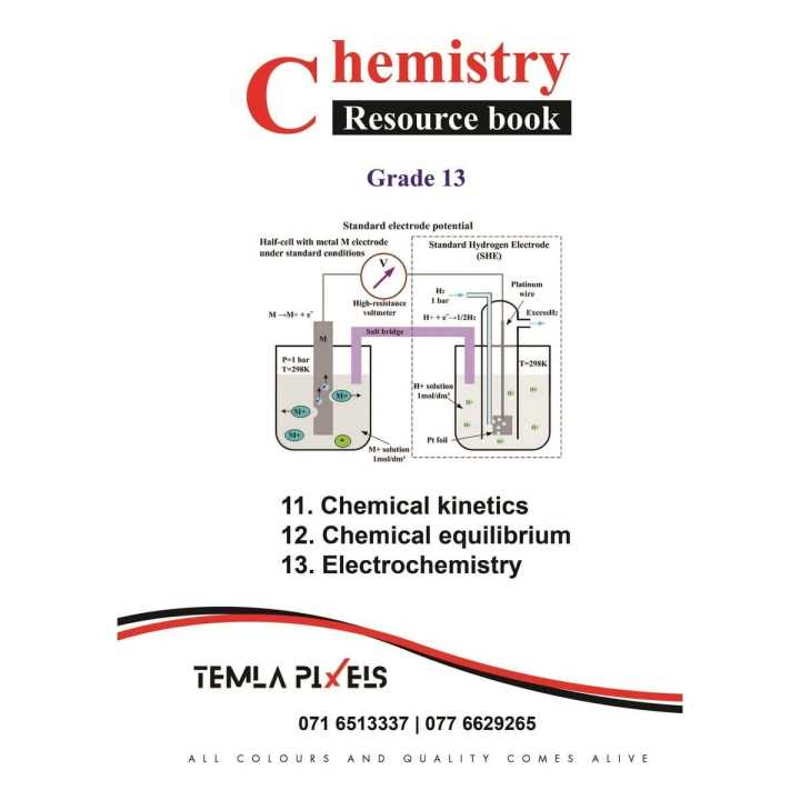 Chemistry Resource book full pack English Medium | Daraz.lk