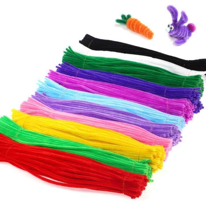 Panda%20Online%20100PCS%20Bendaroos%20Montessori%20Chenille%20Sticks%20For%20Craft%20Children%20Kid%20Pipe%20Cleaner%20Stems%20Creative%20fun%20-%20Image%202