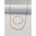 22k Gold Plated Chain/Necklace Rope design 24inch Men/ Women 100% Best Quality's , NEW Designs , 6 Month Guaranteed 100% Good Besled. 