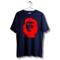 Che guevara blue Tshirt  unisex  tees  designer tees  crew neck  silver white  red  blue  black. 