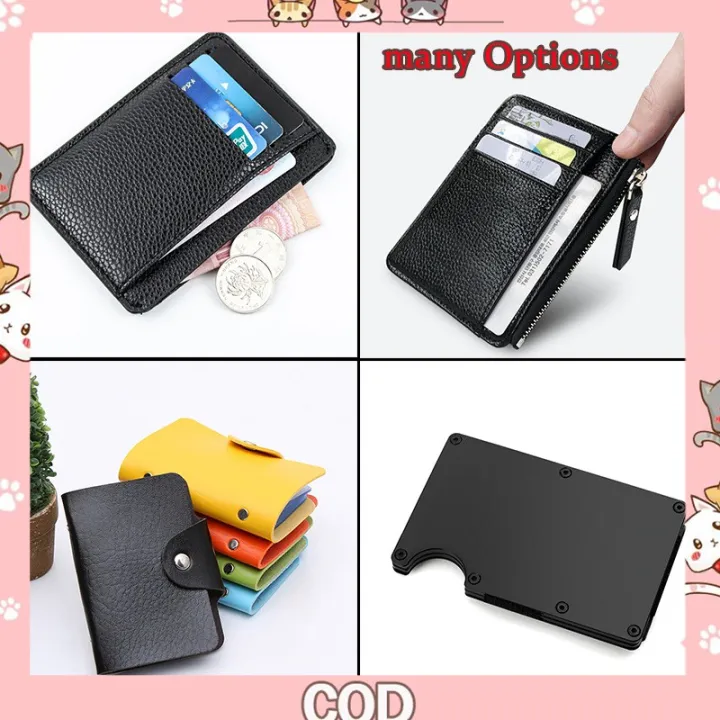 Men's%20Business%20Card%20Holder%20Credit%20Card%20Holder%20PU%20Leather%206%20Card%20Slots%20Ultra-Thin%20Litchi%20Pattern%20Mini%20Wallet%20Fashion%20Coin%20Pocket%20Big%20Capacity%20Clutch%20Bag%20Storage%20Bag%20Soft%20Durable%20For%20Coin%20Money%20Cards%20-%20Image%203