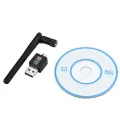 Mini 300Mbps USB WiFi Wireless Adapter Dongle LAN Card 802.11n/g/b w/Antenna. 