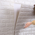 70 x 77 cm 3D PE Foam Brick Wall Sticker - Easy-to-Apply Home Decor. 