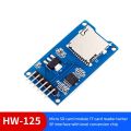 Micro SD Card Module TF Card Reader SPI Interface, with Level Conversion Chip. 