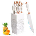 Ereasthqs 7pcs Non Stick Coated Knife Set. 