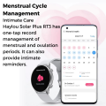 HAYLOU Solar Plus RT3 Worry-Free Smart Watch Communication Made Easy Bluetooth Phone Calls Stress&Mood Testing 1.43" AMOLED Display 105 Sport Modes. 