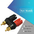 Top Selling Quality Banana plugs Couple Terminals Red Black Connector Amplifier Terminal Binding Post Banana Speaker Plug Jack. 