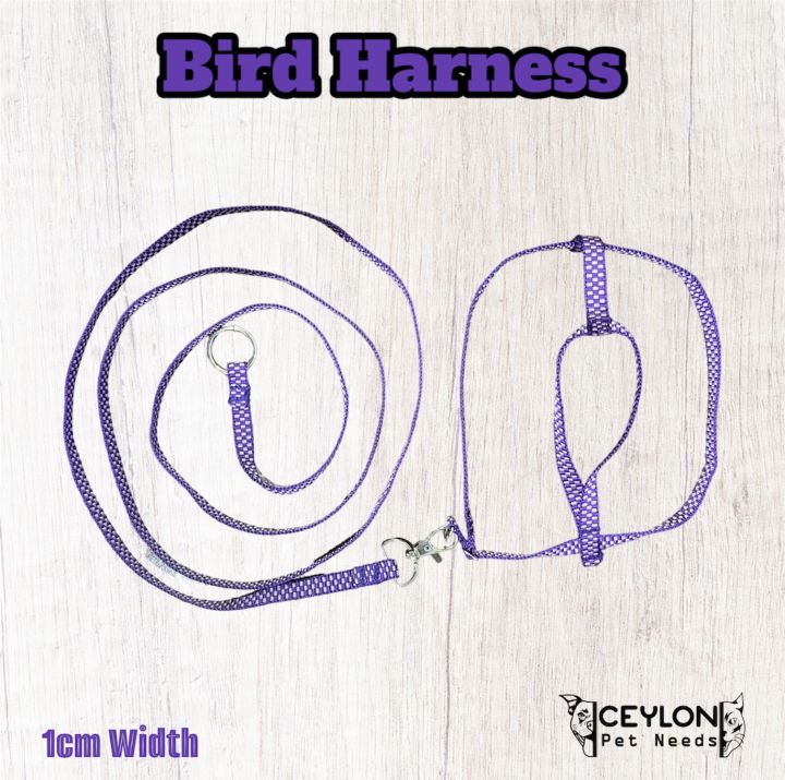 Adjustable%20Bird%20Harness%20With%20Leash%20Parrot%20Harness%20Pigeon%20Harness%20145cm%20Length%20Leash%20-%20Image%207