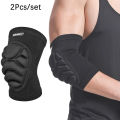 1Pair Elbow Pads Elbow Protector Volleyball Sponge Support Compression Elbow Braces For Basketball Tennis Football RUNTO. 