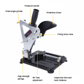 Base Metal Cutting Machine Bracket Holder for 100 115 125mm Type Angle Grinding Device DIY Tool. 