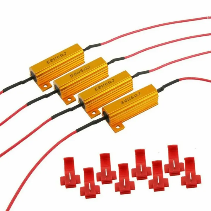 LED%20Indicator%20Ballast%20Load%20Resistor%20Flash%20Rate%20Relay%20Turn%20Signal%20Bulbs%20Load%20Resistor%2050W%206%20Ohm%204pcs%20-%20Image%203