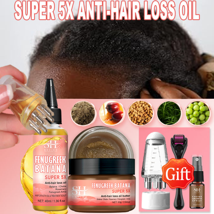 2024 Super Fast 5x Hair Growth Oil Fenugreek AntiHair Loss Oil