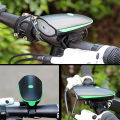 Bike Bicycle USB Rechargeable Cycling Flashing Head Front Light Lamp with Horn. 