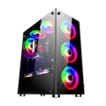 Ruix Phantom Glass gaming Casing | Gaming PC Casing (Without Fans). 