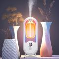 Rechargeable Aroma Diffuser for Room Fragrance – Includes Free 50 mg Essential Oil, LED Lights, Digital Display, 5-Mode Aromatherapy Air Freshener Humidifier for Room Fragrance with LED Lights for Home and Office. 