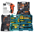 Complete Professional Tool Kit - Multi-Model Set for All Your Repair Needs. General Housework / Vehicle Repair Maintenance Metal Carpentry Tools Box Bicycle Accessories. 
