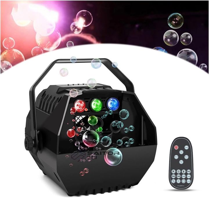 Bubble%20Machine%20with%203%20Led%20Lights%20Remote%20Control,%208000+%20Bubbles%20Per%20Minute%20for%20Kids%20Birthday%20Party%20Indoor%20Outdoor%20-%20Image%202