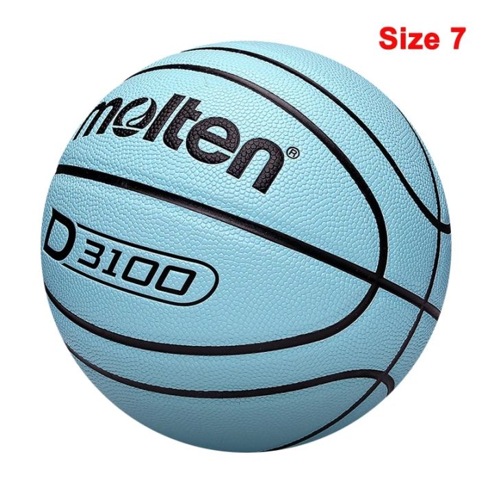 Molten%20Basketball%20Balls%20Official%20Size%207/6/5%20PU%20Material%20Women%20Outdoor%20Indoor%20Match%20Training%20Basketball%20With%20Free%20Net%20Bag%20Needle%20-%20Image%205