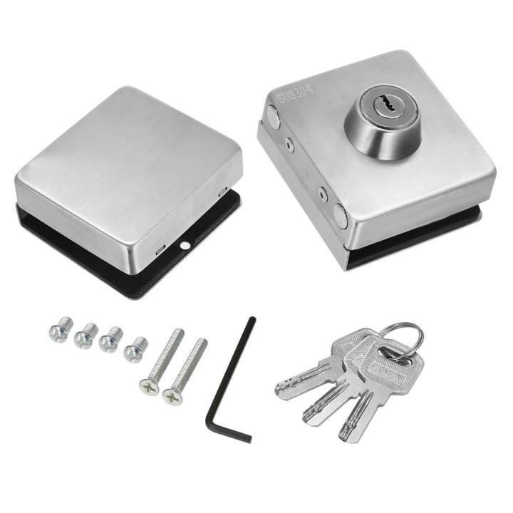KOGEEK%20Entry%20Gate%2010-12mm%20Glass%20Swing%20Push%20Sliding%20Door%20Lock%20with%203%20Keys%20-%20Image%208
