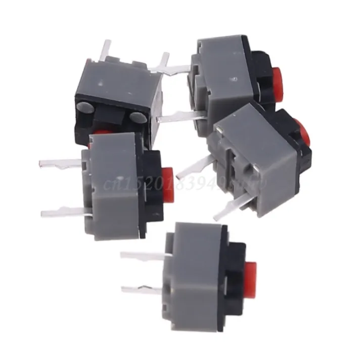 Switch Mouse Square 5pcs Switch 6*6*7.3 Mm Square Silent Switch Button Mouse Dip ...