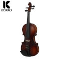 KOKKO 4/4 Violin For Beginner Wooden Matte Retro Violin Bow Case Set Music Lovers Playing Musical Instrument. 