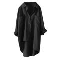 Cotton Flax White Shirt Women 2024 Spring Korean Summer Fashion Long Sleeve Loose Shirt Coat Sunscreen Jacket Oversize Shirt Top. 