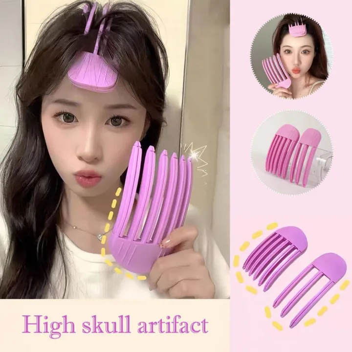NEW%20%E3%80%90FASHION%E3%80%91%20Wind%20Plastic%20Comb%20High%20Cranial%20Top%20Artifact%20Hair%20Fluffer%20Hair%20Root%20Setting%20Clip%20Lazy%20Hair%20Styling%20Comb%203%20Teeth%206%20Tooth%20Comb%20-%20Image%203