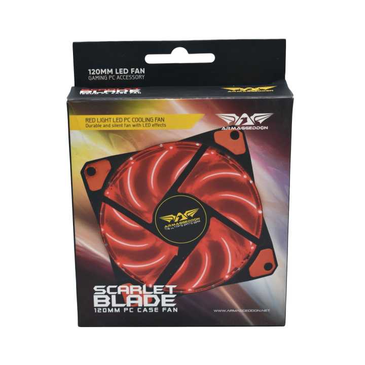 Red Light LED PC Cooling Fan | Daraz.lk