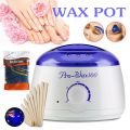 Wax Warmer, Portable Electric Hair Removal Kit for Facial &Bikini Area& Armpit- Melting Pot Hot Wax Heater Accessories Total Body Waxing Spa or Self-waxing Spa in Home for Girls & Women & Men. 