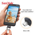 Sandisk Ultra Dual Drive USB 3.0 Micro USB m3 OTG 16GB 32GB 64GB 128GB USB Pen Flash Drive. 