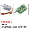 12V 24V Brushless motor Low RPM High 8.5 To 1977RPM Electric BLDC 12V For Smart Device. 
