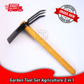 Garden Tool Set Agriculture Two in one Garden Fork & Hoe. 