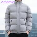 Cotton Coat for Men Men's Stylish Winter Cotton Jacket with Windproof Design Pocket Short Casual Coat for Handsome Look Fashionable Cotton Coat. 