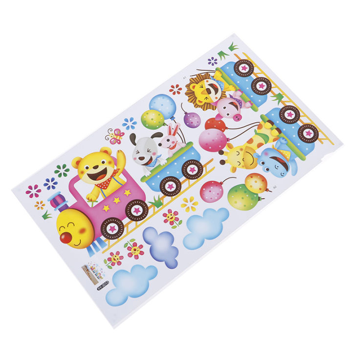 Animals%20DIY%20Train%20Wall%20Sticker%20for%20Kids%20Baby%20Room%20Nursery%20Home%20Decor%20Mural%20Art%20SEVICH%20-%20Image%209