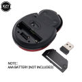 Portable Wireless Mini Ergonomic Computer Mouse Creative Ladybug Shape Cute Usb Animal Mause Gift PC Mice For Laptop. 
