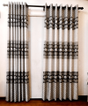 Door/ Window or Door Window Curtain- Eyelet Pattern. 