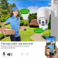 Real 3 MegaPixel WIFI Outdoor PTZ Wireless IP Camera CCTV with motion Tracking and Alarm setting. 