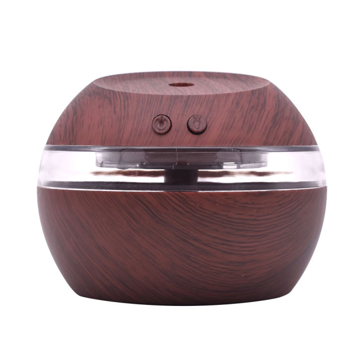 USB Humidifier Oil Aroma Diffuser 300ml Cool Mist Maker LED Lights Night Light for Home Office