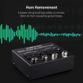 LYNEPAUAIO Compact Hum Eliminator Box 4 Channel Passive Buzz Destroyer Noise Canceller. 