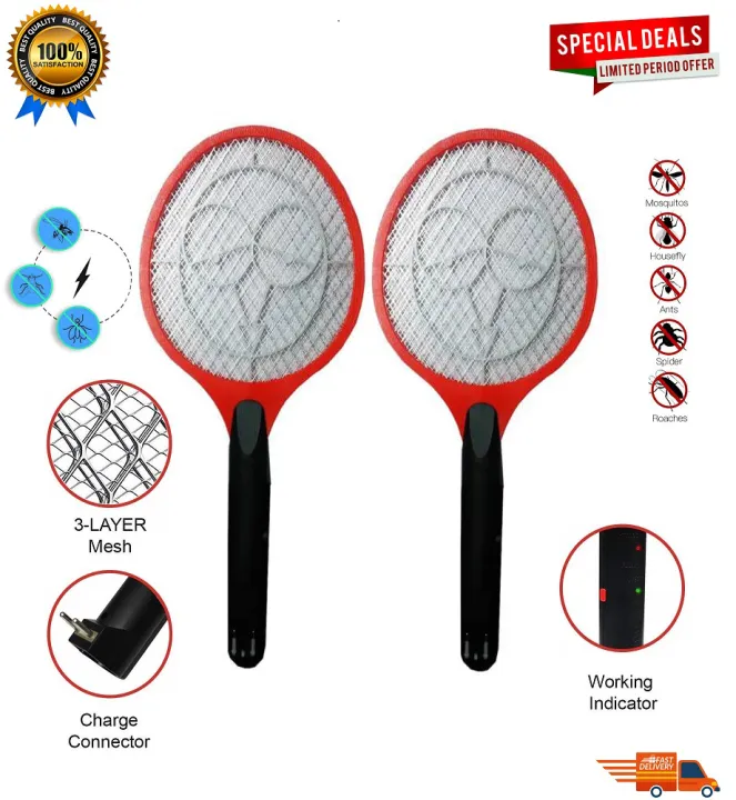 Rechargeable%20Mosquito%20Bat%20Fly%20Insect%20Killer%20Zapper%20GECKO%20/YPD%20Electronic%20Rechargeable%20Electric%20Racket%20-%20Image%202