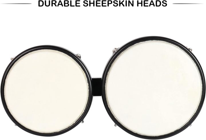 Mini%20Bongo%20Pair%20Mini%20Tunable%20Plastic%20Bongos%205"%20and%206"%20Plastic%20Small%20Bongo%20Drums,Natural%20Sheepskin%20Head%20-%20Image%205