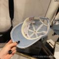 Same Material NY Team Jin Yangji Yaman Hat New Style Logo Hole Baseball Cap Denim New Men and Women Baseball Cap ﹑. 