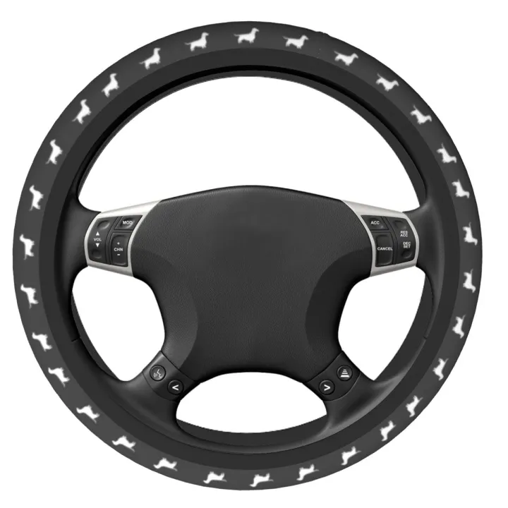 Dachshund%20Wiener%20Dog%20Car%20Steering%20Wheel%20Cover%2037-38%20Anti-Slip%20Dog%20Pets%20Car-Styling%20Car%20Accessories%20-%20Image%202