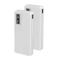 Aspor 10000mAh 4 in 1 Power Bank A300 Built-in Micro/Type-C/Lightning/USB 4 in 1 Cables Portable Charger. 