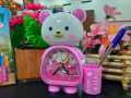 Cute Alarm Clock with Pen Holder -  Kids. 
