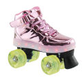 Internet Celebrity the Skating Shoes Four-Wheel Roller Skates Men's and Women's Professional Roller Skating Roller Beginner Night Flash. 