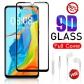 Full Glue Protective Glass + High Quality 3.5mm In-Ear Stereo Earphone with Mic Samsung Galaxy A20 A30 M01S M02 M31 M21 M51 A50 A50S A30S A70 A2 CORE A10 M10 M20 A10S A11 M11 A01 M01 A21 A21S A51. 